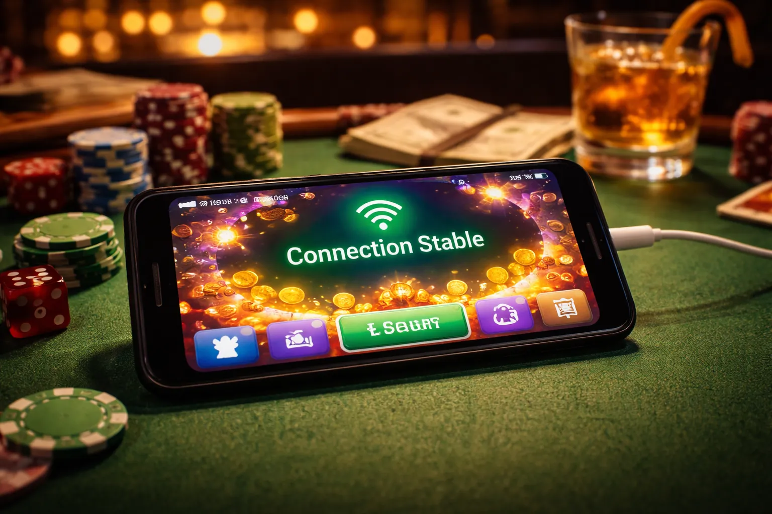 Extended gaming session running smoothly in the Slotrize app