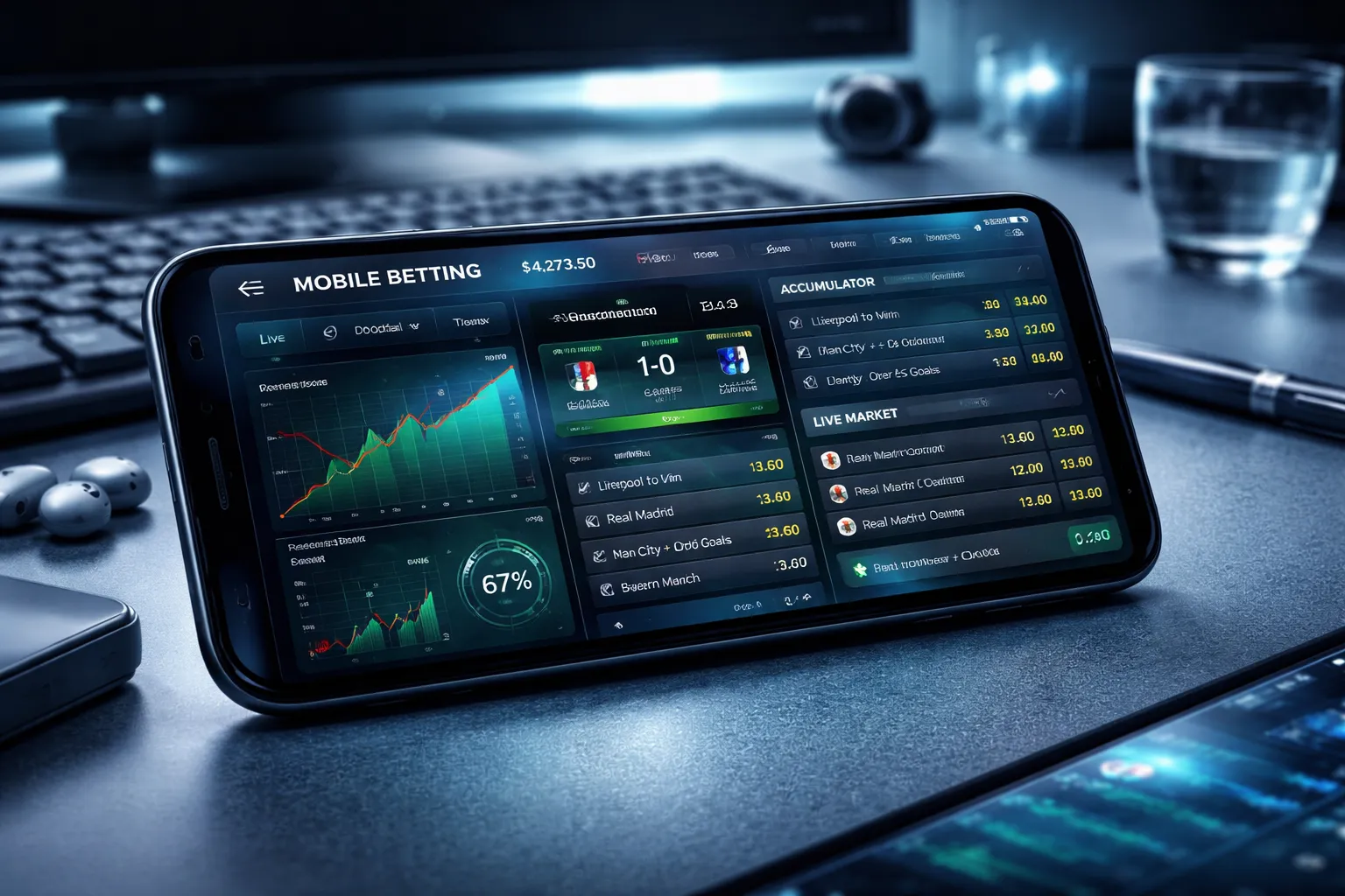 Slotrize advanced betting interface on mobile screen